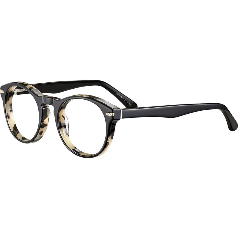 LOREN S OPTIC, Shiny Black & Grey Havana-Demo Lens, hi-res image number null